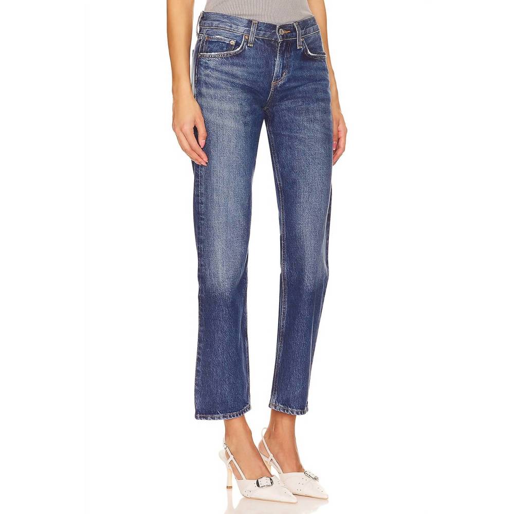 NEW AGOLDE amber low rise jeans in milestone - Picture 3 of 3